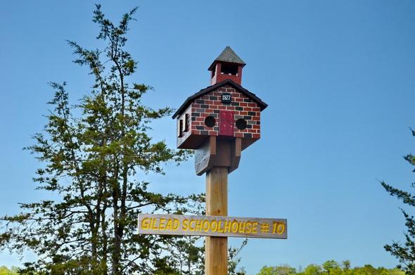 Gilead Schoolhouse #10 birdhouse
