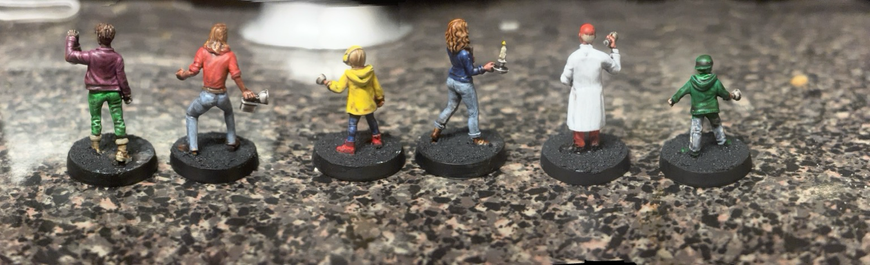Betrayal at House on the Hill 3e figures painting update rear.