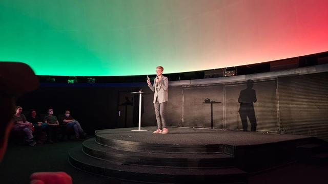 Science Slam im Planetarium Berlin am 28.05.25.
