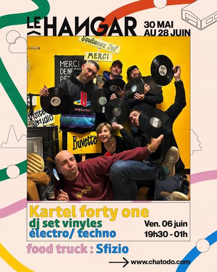 Kartel Forty one, dj sets au Hangar Blois
