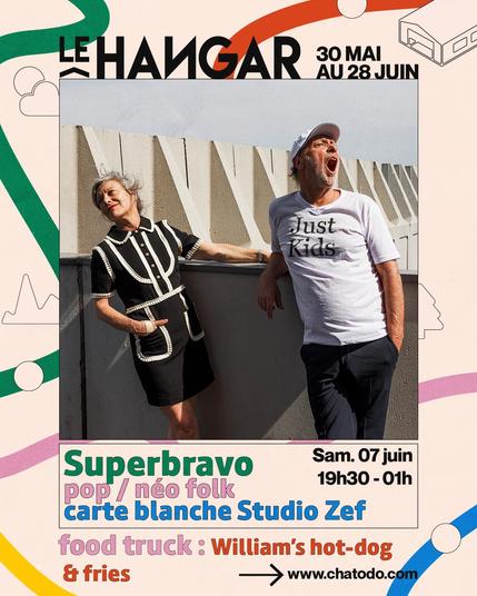 Superbravo, concert pop neo-folk au Hangar, Blois
