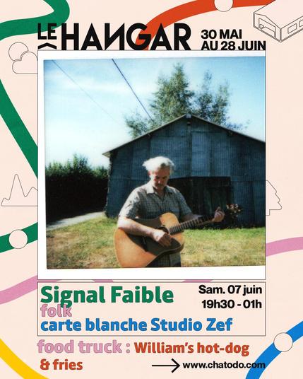 Signal Faible, concert de folk au hangar, Blois
