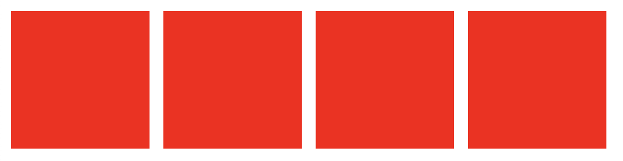The Blink rendering of this page with four red boxes.