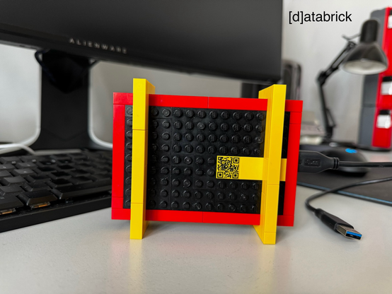External real working Lego SSD Hard Drive handmade 