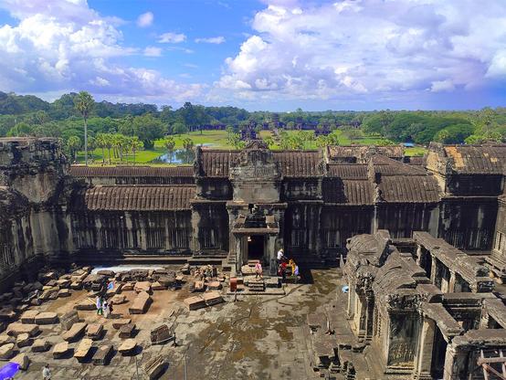 Amazing Angkor Wat temple
