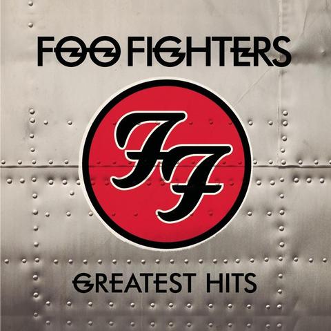 An image of the cover of the album 'Greatest Hits' by Foo Fighters