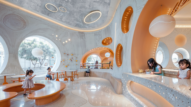 Celestial Pâtisserie
A sensory journey, a sweetened experience, without renouncing the daily operations of a high turnover shop.
