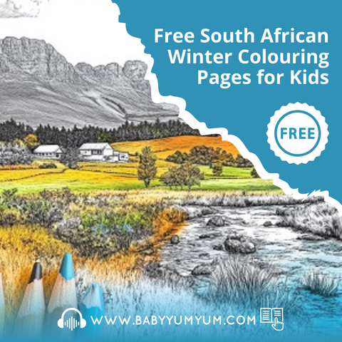 Keep cosy and creative this winter! ❄️🖍️ Download 25 free South African winter colouring pages to keep the kids busy (and you sane). Think scarves, boots, hot chocolate and more local charm!  Download now ➡️ https://zurl.co/ZpKdW