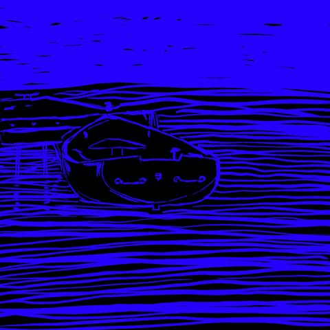 An illustration of a boat.