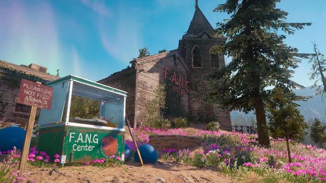 Lamb of God Church in Far Cry New Dawn (repurposed to be the new F.A.N.G Center which is now abandoned)