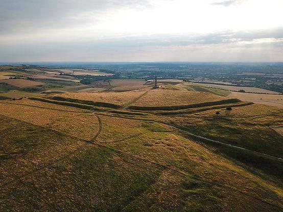 The hillfort from air 
