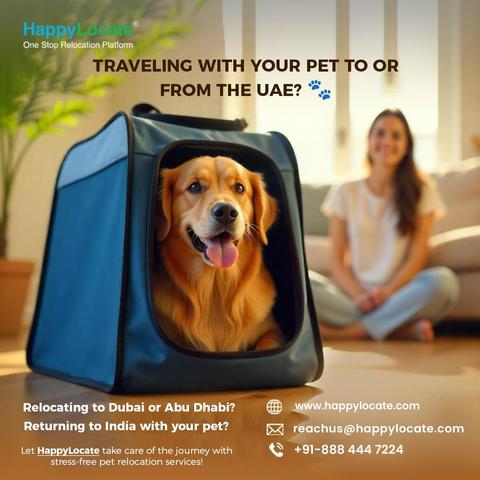 India–Dubai & Abu Dhabi Pet Moves | HappyLocate