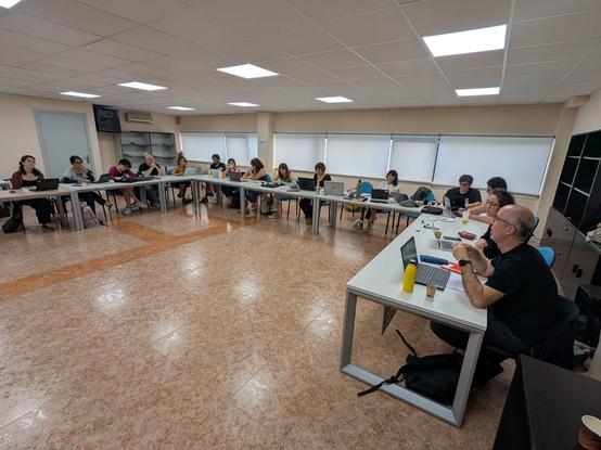 Fotografia de la reunió