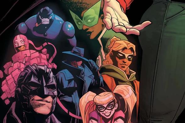 DC Pride 2025 Green Lantern, Harley Quinn, Midnighter, Blue Snowman, Connor Hawke