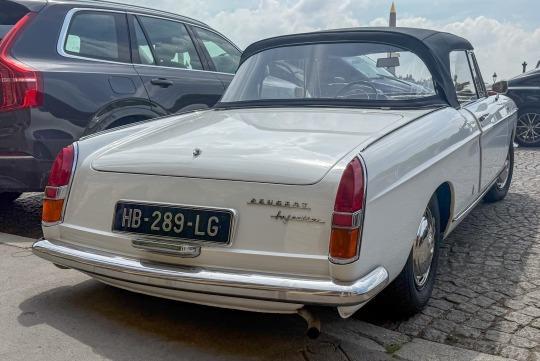 Peugeot 404 Cabriolet, 1968, by Pininfarina.