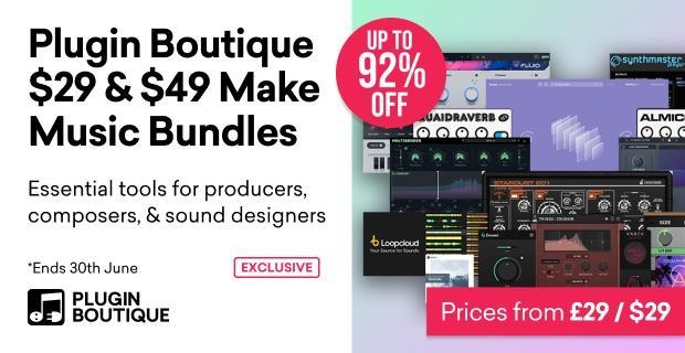 Plugin Boutique Make Music Month Bundles