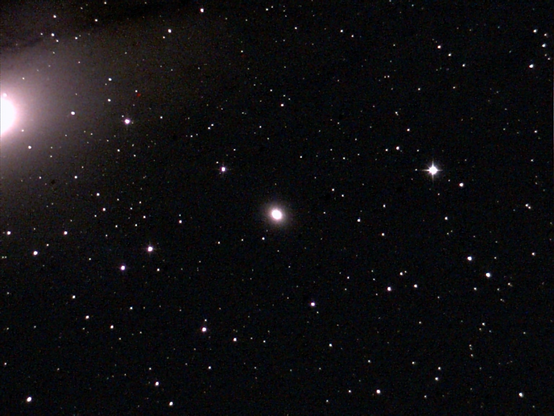 M32 galaxy unprocessed image. 