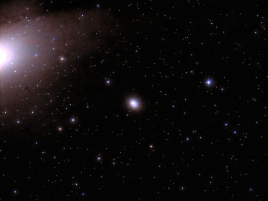 M32 galaxy processed image. 