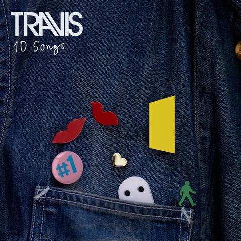 An image of the cover of the album '10 Songs' by Travis
