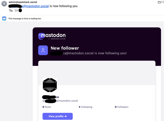 notice to follow