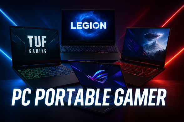 PC Portables Gamer – ASUS TUF, ROG, Lenovo Legion