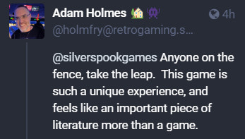 "Neofeud is like an important piece of literature" 