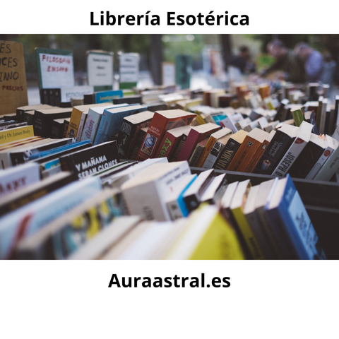 Libreria esotérica con una gran variedad de libros de distintas máncias, creencias  y esoterismo