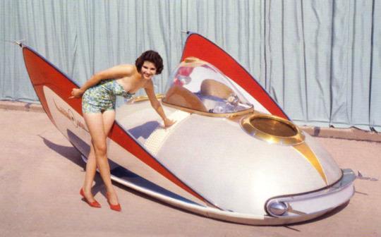 XPAK-400 air car - Designed by George Barris (1959)