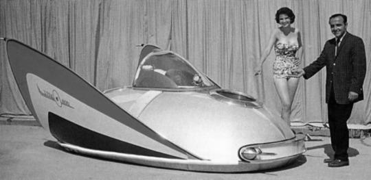 XPAK-400 air car - Designed by George Barris (1959)