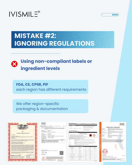 Mistake #2 ignoring regulations
