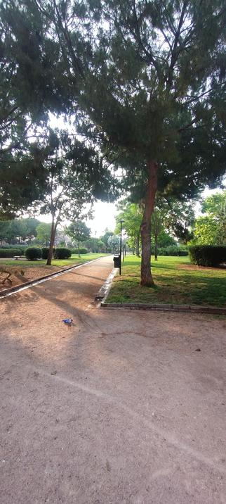 Foto del Park Central, inicio del trayecto.