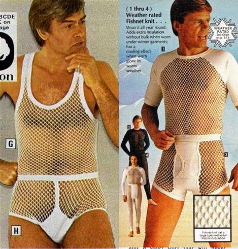 Kitsch 1970s men's underwear ad