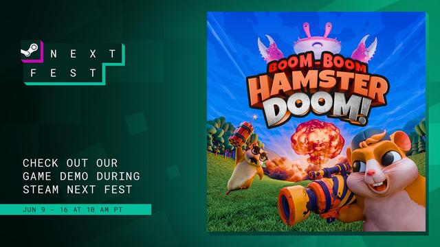 Boom Boom Hamster Doom will be part of Steam Next Fest