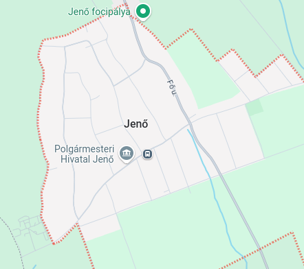 map of Jenő
