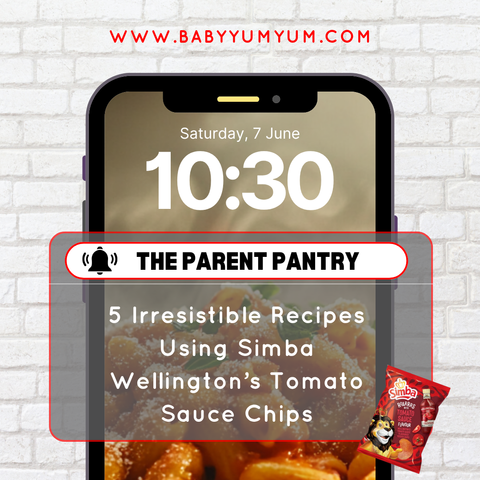 The fan-favourite Simba Tomato Sauce Chips are back! 🍅🔥 And BabyYumYum’s Parent Pantry has cooked up 5 irresistible recipes using the all-new Simba Wellingtons Tomato Sauce Chips, proudly local and packed with flavour. Get ready to crunch, cook, and wow!