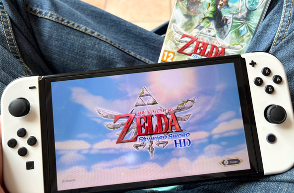 The Legend of Zelda: Skyward Sword HD on Nintendo Switch OLED