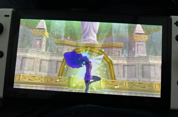 The Legend of Zelda: Skyward Sword HD on Nintendo Switch OLED