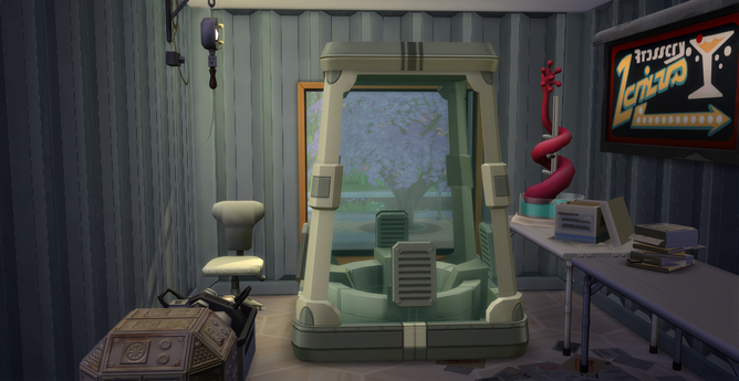 Objet du bug dans le jeu Sims 4.