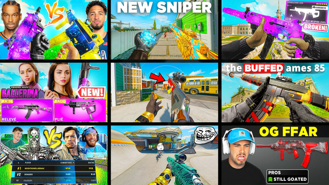 9 Recent Call of Duty Thumbnail Designs.