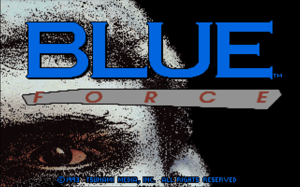 Blue Force title screen