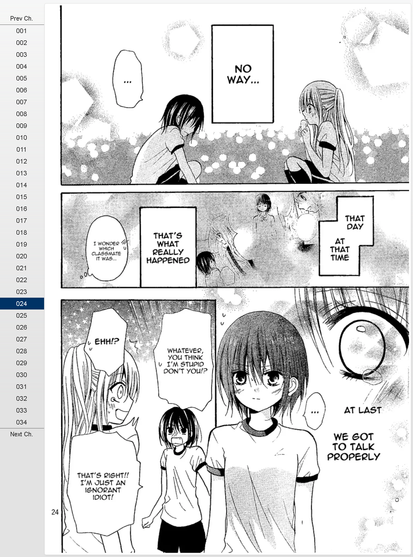 024
No way...
That day at that time that's what really happened
I wonder which classmate it was...
AT LAST
WE GOT TO TALK PROPERLY
...
Whatever you think i'm stupid don't you!?
EHH!?
That's right!! I'm just an ignorant idiot!