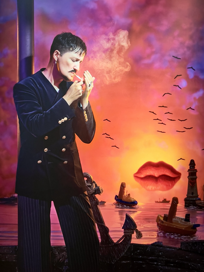 COUCHER DE SOLEIL SUR URANUS (PAUL B. PRECIADO) 2022