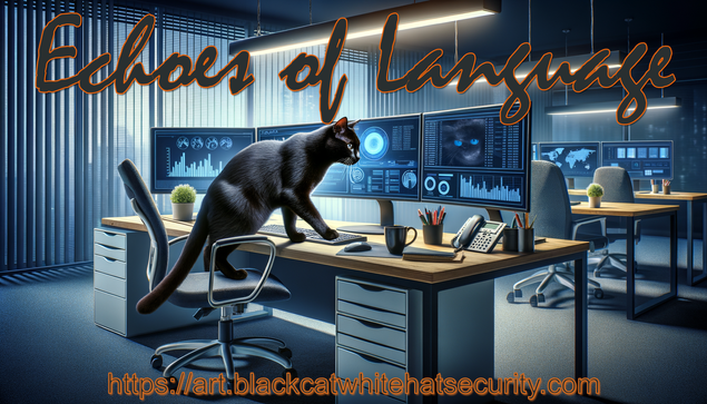 Echoes of Language
"Slick Cyber Cat"