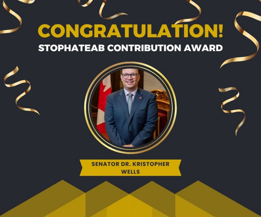 Stop Hate AB contribution award. 