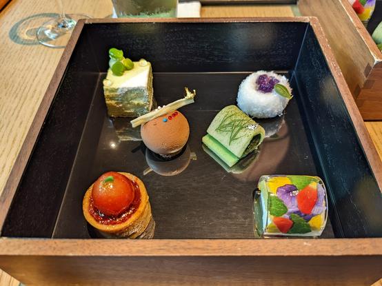 Afternoon tea at Aman Kyoto.