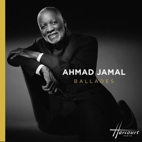 An image of the cover of the record album 'Ballades' by Ahmad Jamal