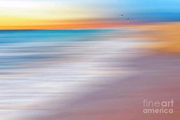 Photograph captured 2013 at Collaroy beach in Sydney, NSW, Australia from the northern end with some added digital effects in Photoshop to create a soft pastel abstract beach scene of peace and tranquility, with a pair of seagulls in the distance.

By Kaye Menner Photography
https://kaye-menner.pixels.com/featured/water-abstraction-ii-with-gulls-by-kaye-menner-kaye-menner.html

THE FINE ART AMERICA LOGO WILL NOT APPEAR ON PURCHASED PRINTS OR PRODUCTS.
