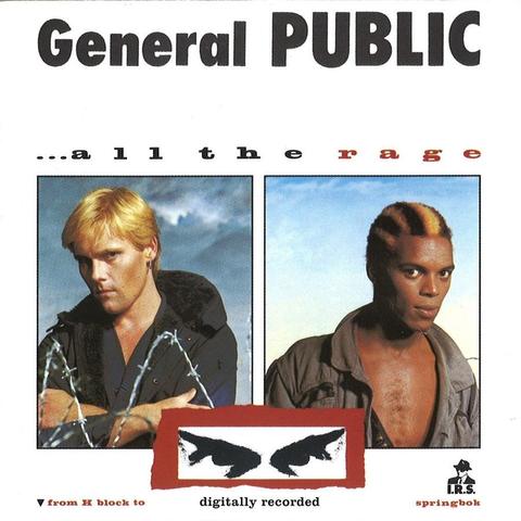 An image of the cover of the album 'All the Rage' by General Public