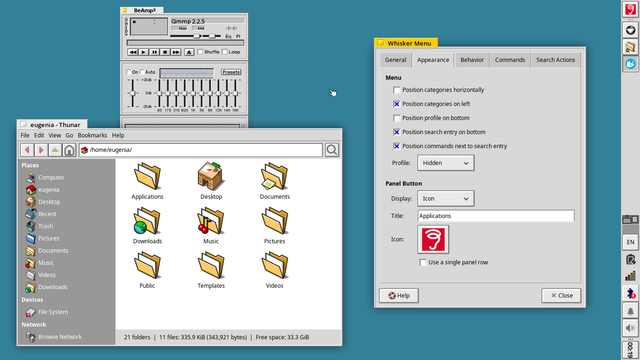 XFce as BeOS