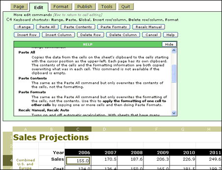 wikicalc application